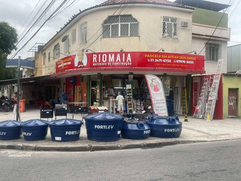 Fachada da loja Riomaia em Colégio - Rio de Janeiro