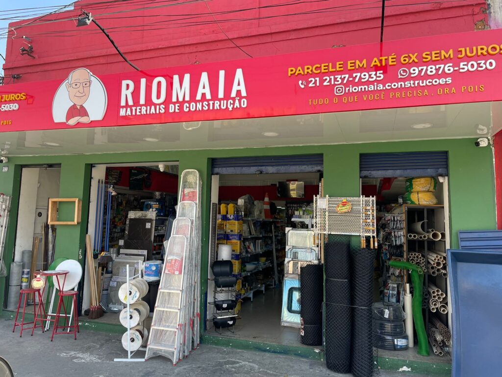 Loja Riomaia em Irajá - Av. Monsenhor Félix
